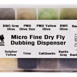 Hareline Fly Tying Micro Fine Dry Fly Dubbing Dispenser