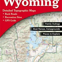 Anglers Book Supply Books/Maps Atlas & Gazetteer - Wyoming