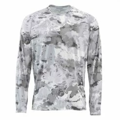 Simms Solarflex Crewneck - Print Clothing