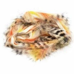 Hareline Black Barred Groovy Bunny Strips 13 Hareline Black Barred Groovy Bunny Strips