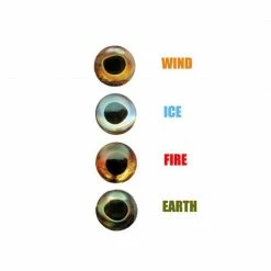 Hareline Fish Skull Living Eyes Fly Tying