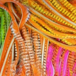 Hareline Tiger Barred Rabbit Strips Fly Tying