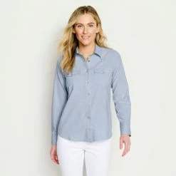 Orvis Women's Western Breeze Tech Chambray Shirt