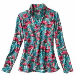 Orvis Women's Sun Defense 1/4 Zip Clothing