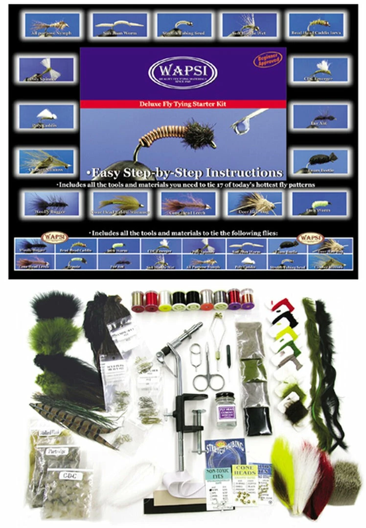 Wapsi Deluxe Fly Tying Starter Kit 1 Wapsi Deluxe Fly Tying Starter Kit