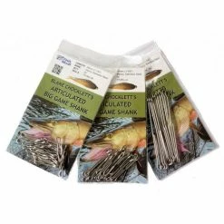 Hareline Chockletts Articulated Big Game Shanks Fly Tying