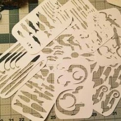 Hareline Fly Tying Fly Skinz Fly Stencilz