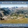 Beartooth Publishing Beartooth Mountain Range Map Books/Maps