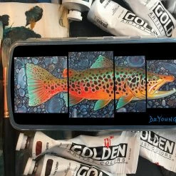 Deyoung 4 Panel Brown October Cliff's Bugger Barn Fly Boxes