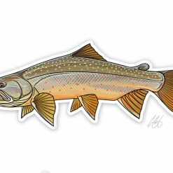 Casey Underwood Artwork Bull Trout Decal Stickers