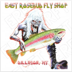 East Rosebud Fly & Tackle East Rosebud Custom Merchandise Deddie 8.0 Sticker