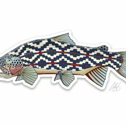 Casey Underwood Artwork Gaucho Trout Decal