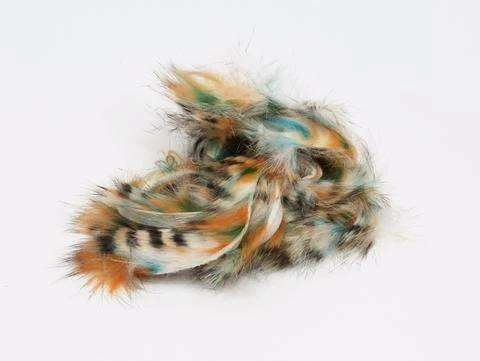 Hareline Black Barred Groovy Bunny Strips 6 Hareline Black Barred Groovy Bunny Strips