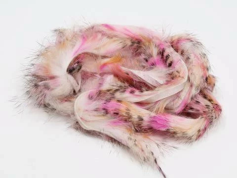 Hareline Black Barred Groovy Bunny Strips 9 Hareline Black Barred Groovy Bunny Strips