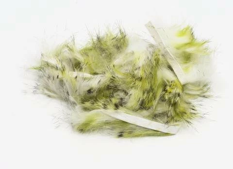 Hareline Black Barred Groovy Bunny Strips 10 Hareline Black Barred Groovy Bunny Strips