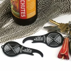 Hareline Bottle Opener Hackle Gauge Key Fly Tying