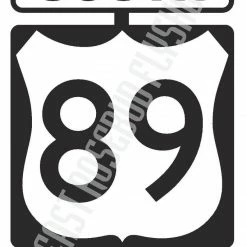 East Rosebud Fly & Tackle Highway 89 Sticker