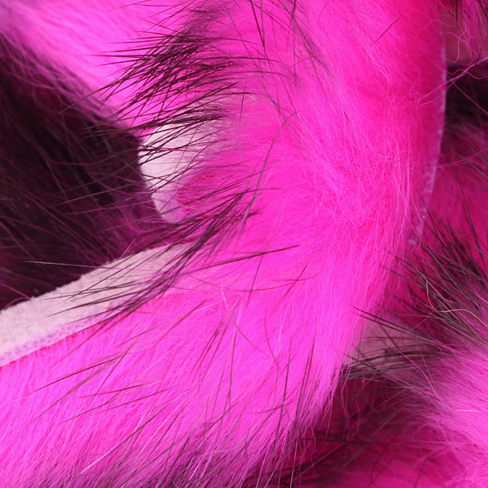 Hareline Fly Tying Two Toned Rabbit Strips - Crosscut 1 Hareline Fly Tying Two Toned Rabbit Strips - Crosscut