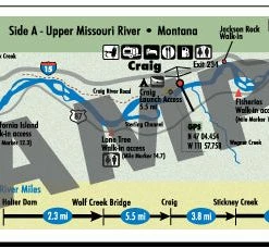 Lost River Maps Books/Maps Missouri River Map