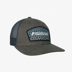 Hats Sage Patch Trucker