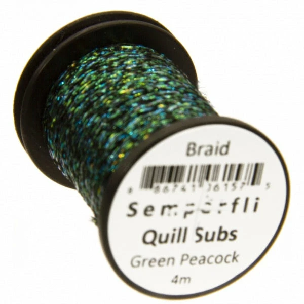Semperfli Quill Subs Flat Braid Fly Tying 1 Semperfli Quill Subs Flat Braid Fly Tying