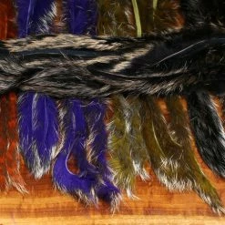 Hareline Shimmer Rabbit Strips Fly Tying