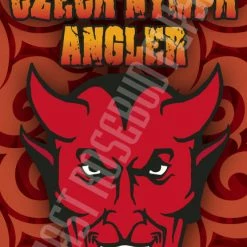 East Rosebud Fly & Tackle East Rosebud Custom Merchandise Satan Czech Nymph Sticker