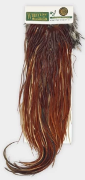 Fly Tying Whiting Hebert Miner Saddle - Bronze Grade 1 Fly Tying Whiting Hebert Miner Saddle - Bronze Grade