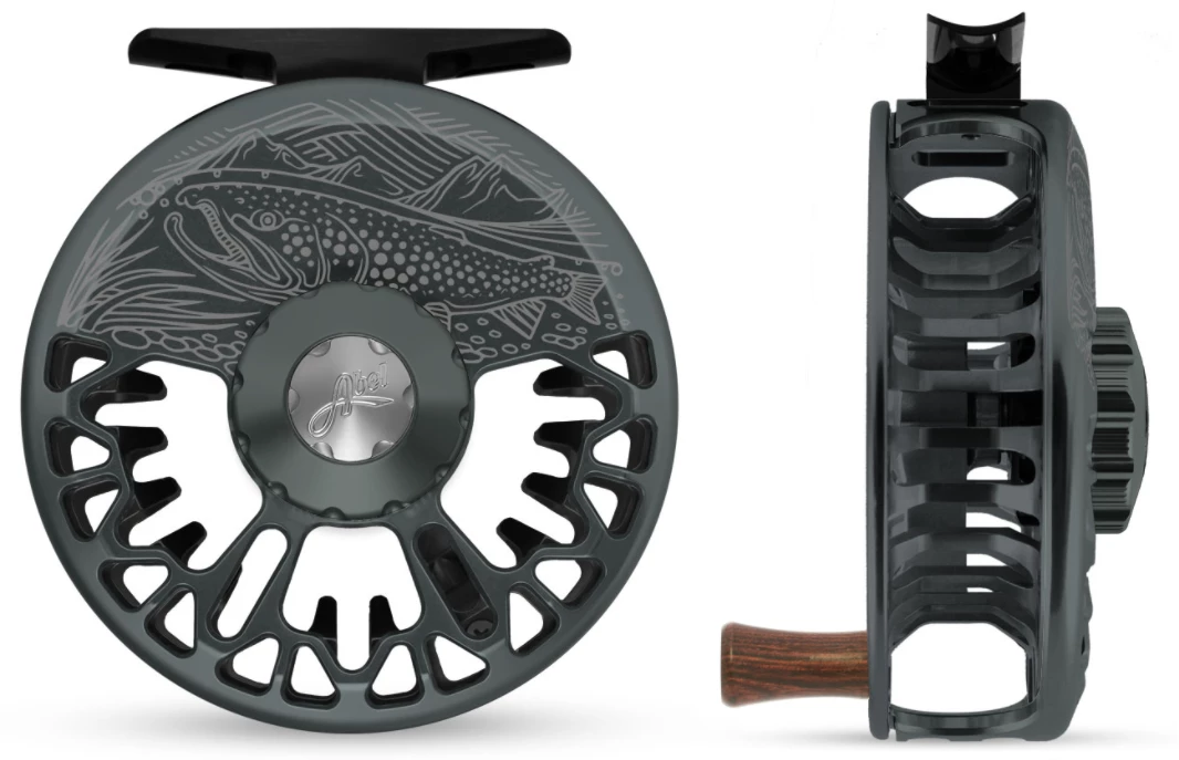 Fly Reels Abel Vaya 5/6 - On The Hunt-Slate Gray 2 Fly Reels Abel Vaya 5/6 - On The Hunt-Slate Gray