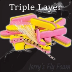 Jerry's Fly Foam Hopper Bodies (Double) Fly Tying