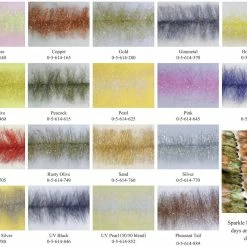 Montana Fly Company MFC Sparkle Minnow Body Brush Fly Tying