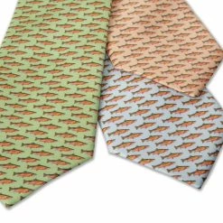 R.L. Winston Trout Silk Tie