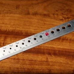 Hareline Bead Sizer And Measuring Ruler