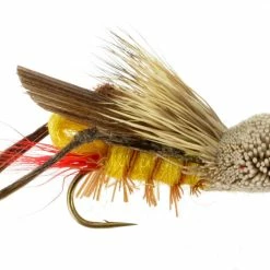 East Rosebud Fly & Tackle Flies Dave's Hopper - Yellow