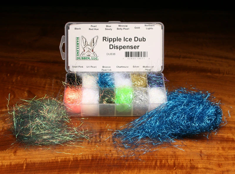 Hareline Fly Tying Ripple Ice Dub Dispenser 1 Hareline Fly Tying Ripple Ice Dub Dispenser