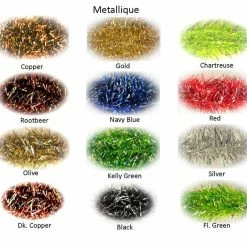 Natures Spirit Estaz Metallique Fly Tying