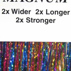 Hareline Fly Tying Holographic Magnum Flashabou 49 Hareline Fly Tying Holographic Magnum Flashabou