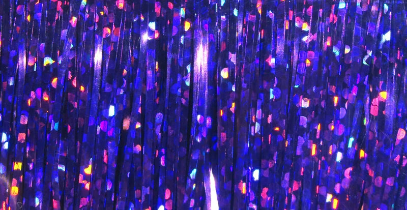 Hareline Fly Tying Holographic Magnum Flashabou 24 Hareline Fly Tying Holographic Magnum Flashabou