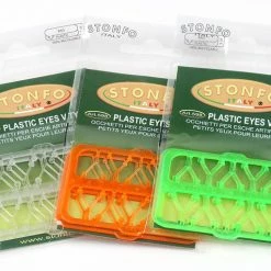 Hareline Stonfo Plastic V Type Shrimp Eyes Fly Tying