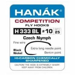 Natures Spirit Fly Tying HANAK Hooks - H333 BL