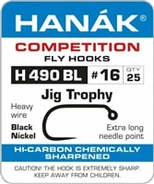 Natures Spirit Fly Tying HANAK Hooks - H490 BL
