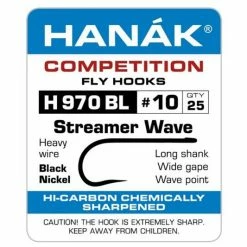 Natures Spirit HANAK Hooks - H970 BL Fly Tying