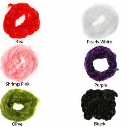 Hareline Ice Dub Chenille Fly Tying 6 Hareline Ice Dub Chenille Fly Tying