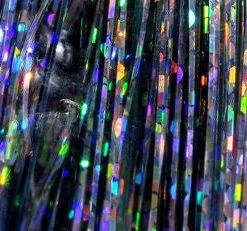 Hareline Holographic Flashabou Fly Tying 45 Hareline Holographic Flashabou Fly Tying