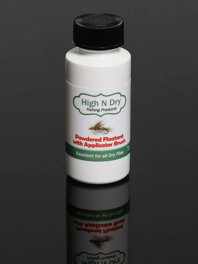 High N' Dry Streamside Accessories High & Dry Powdered Floatant W/ Applicator Brush 1 High N' Dry Streamside Accessories High & Dry Powdered Floatant W/ Applicator Brush