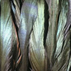 Hareline Fly Tying Iridescent Black Schlappen