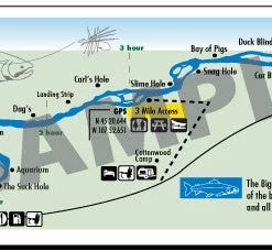 Lost River Maps Bighorn Lower River Map