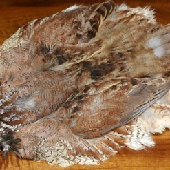 Hareline Mega Quail Skin Natural Fly Tying