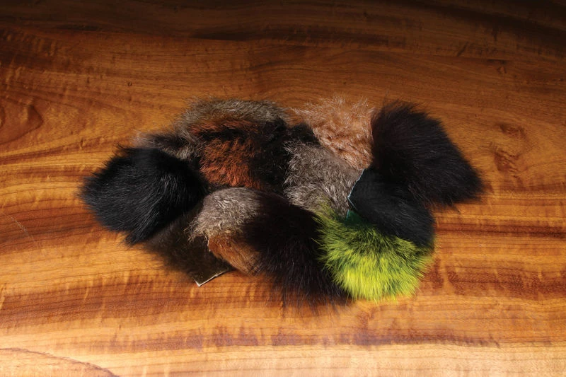 Hareline Fly Tying Ozzie Possum Fur Piece 1 Hareline Fly Tying Ozzie Possum Fur Piece