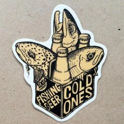 Strip'n Stickers Cold Ones Sticker